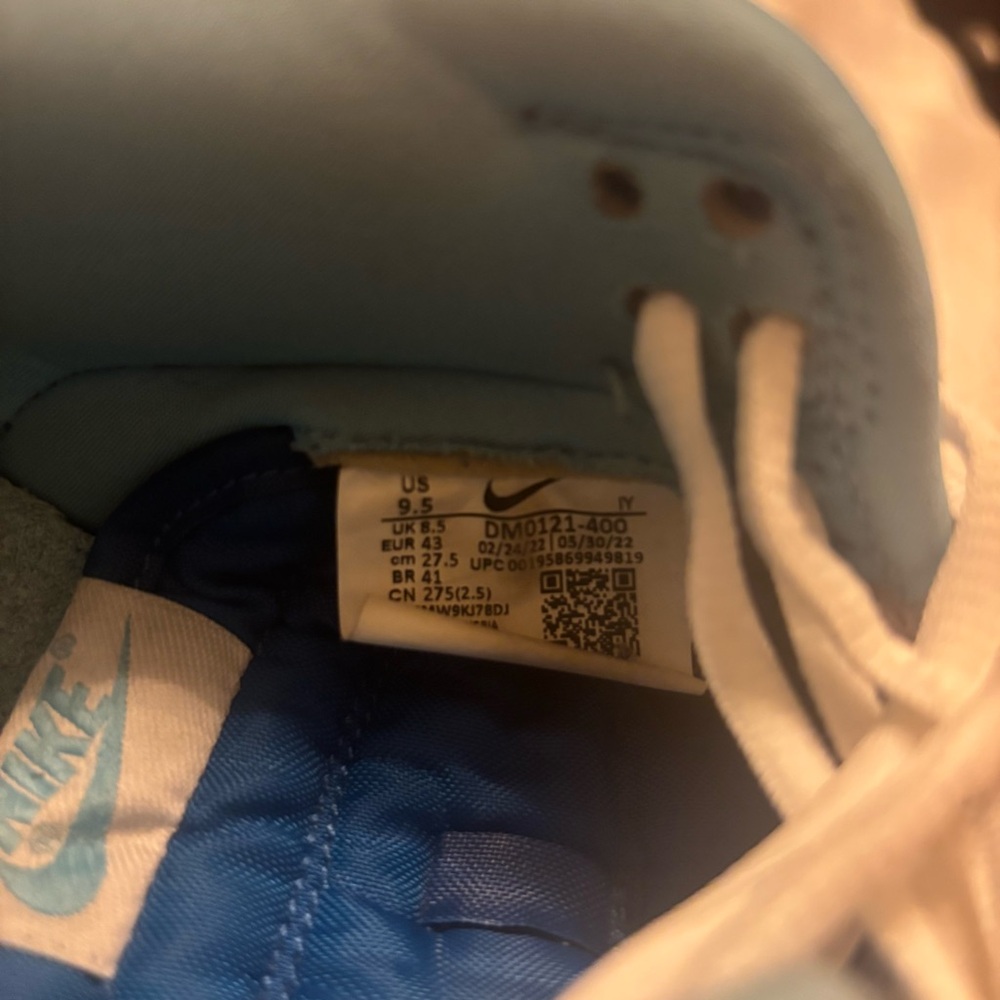 Nike Dunk Low Retro QS 'Argon' 2022 - Picture 9 of 10